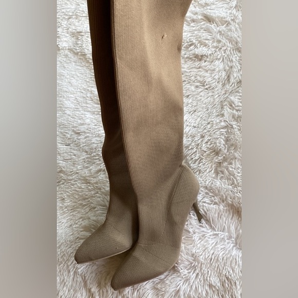 New Over-the-knee knitted stiletto boots, size EU 42 - Picture 6 of 12